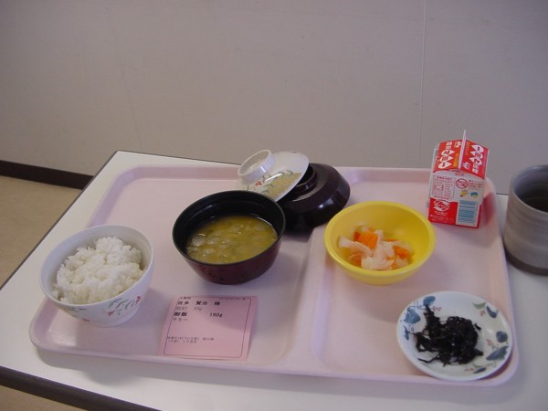 食事22日朝